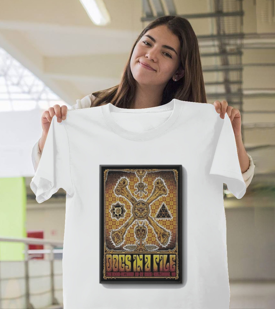 Dogs In A Pile Baltimore MD October 20 22 2026 Tour T-Shirt