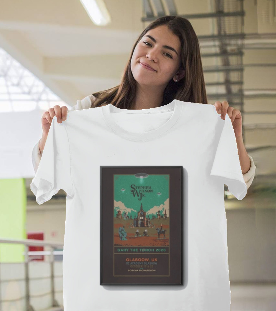 Stephen Wilson Jr. Gary The Torch 2026 Glasgow UK 02 Academy October 19 20 Sorcha Richardson T-Shirt