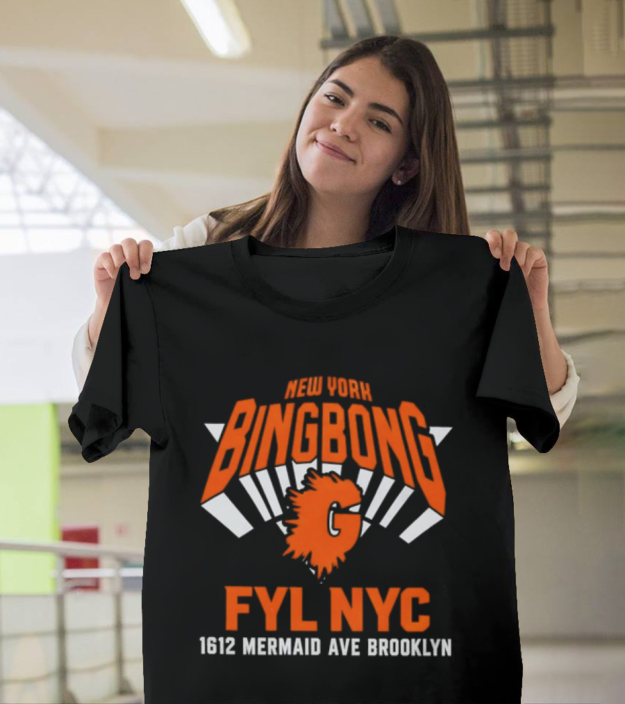 New York Bingbong FYL NYC 1612 Mermaid Ave Brooklyn T-Shirt
