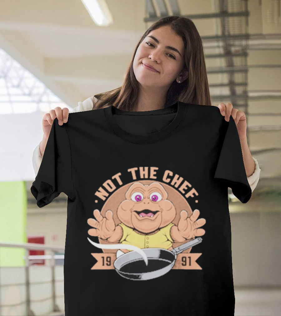 Baby Sinclair Not The Chef 1991 Pan Iconic TV Character Nostalgia T-Shirt