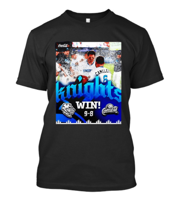 Knights Win 9 8 Against Comets Baseball Celebration T-Shirt