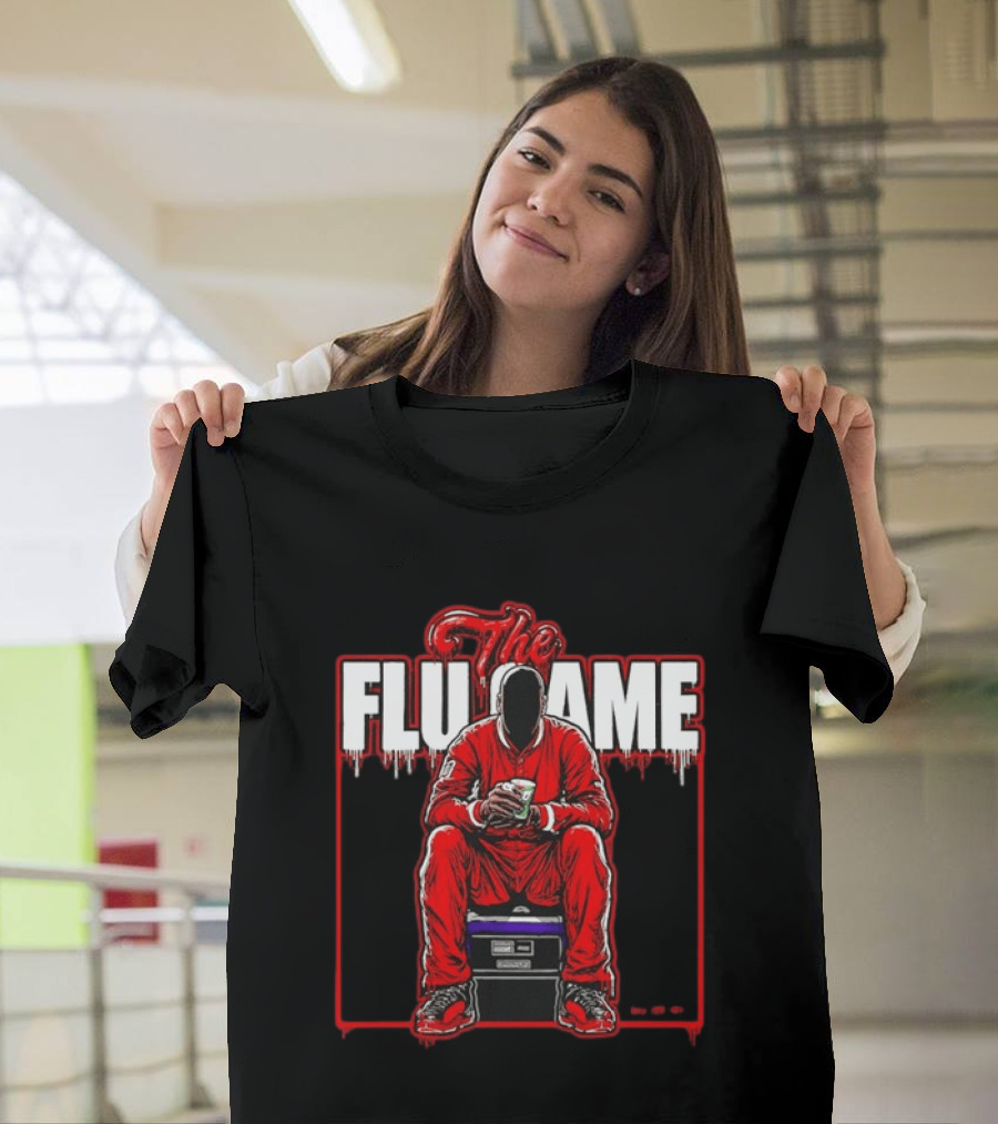 Michael Jordan The Flu Game Chicago Bulls NBA T-Shirt