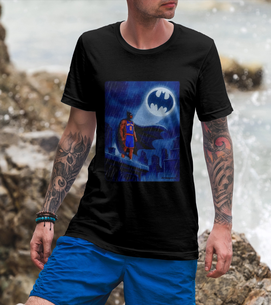OG Anunoby Batman New York Knicks Gotham City T-Shirt