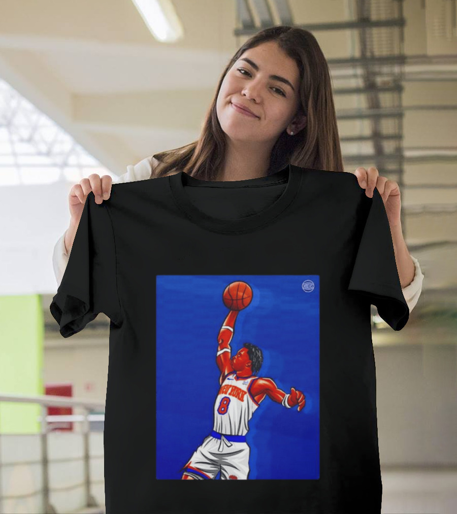 OG Anunoby New York Knicks Dunk Action Moment 8 Jersey T-Shirt
