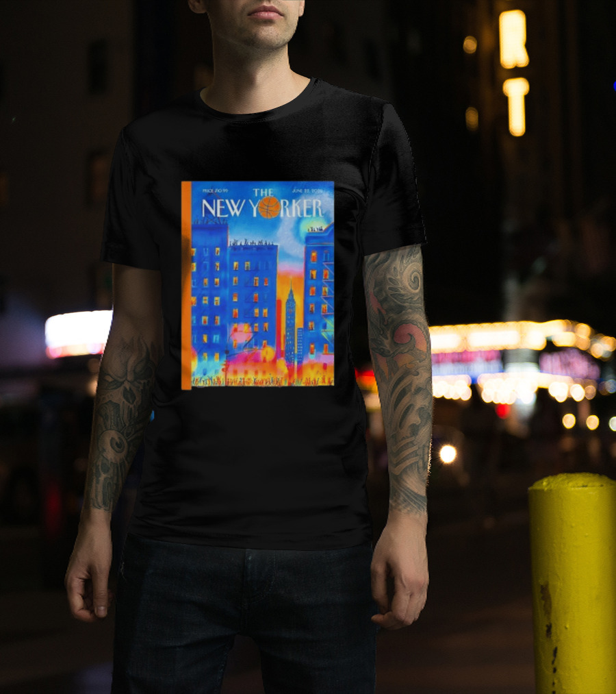 Pierre Emmanuel Lyet The New Yorker June 12 2023 Basketball Art Cover T-Shirt
