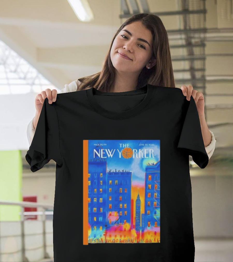 Pierre Emmanuel Lyet The New Yorker June 12 2023 Basketball Art Cover T-Shirt