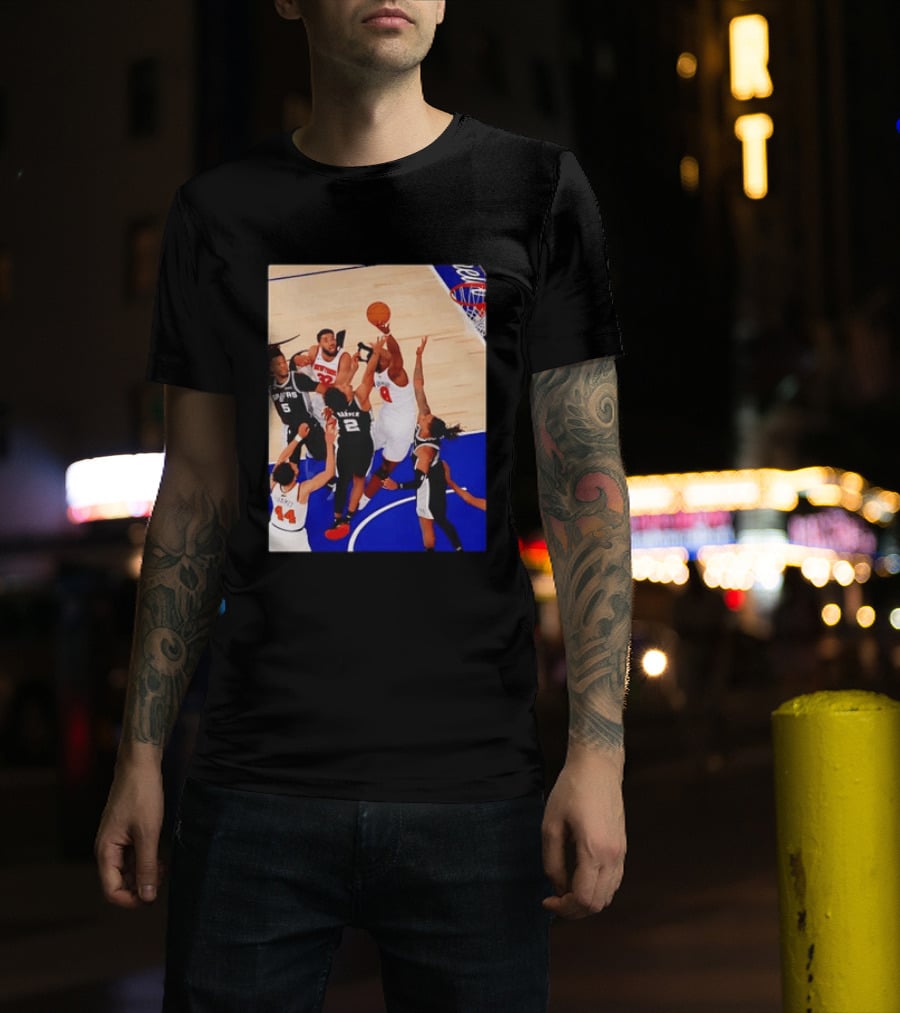 The Putback With OG Knicks Dunking Against Spurs T-Shirt