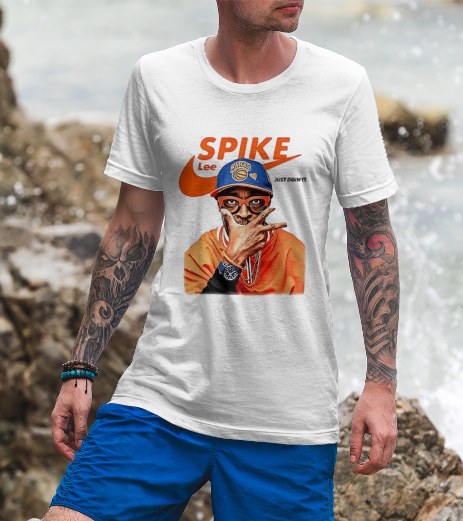 Spike Lee Knicks New York JUST DOIN IT T-Shirt