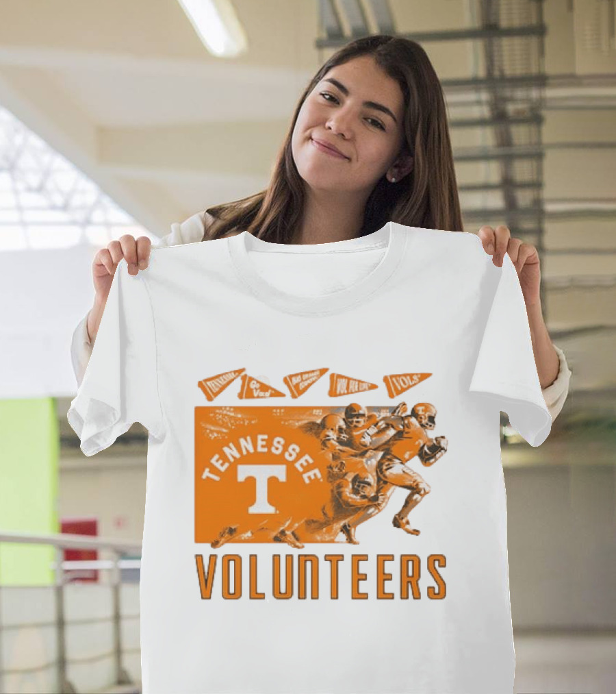 Tennessee Volunteers NCAA Football Go Vols Big Orange Country Vol For Life T-Shirt