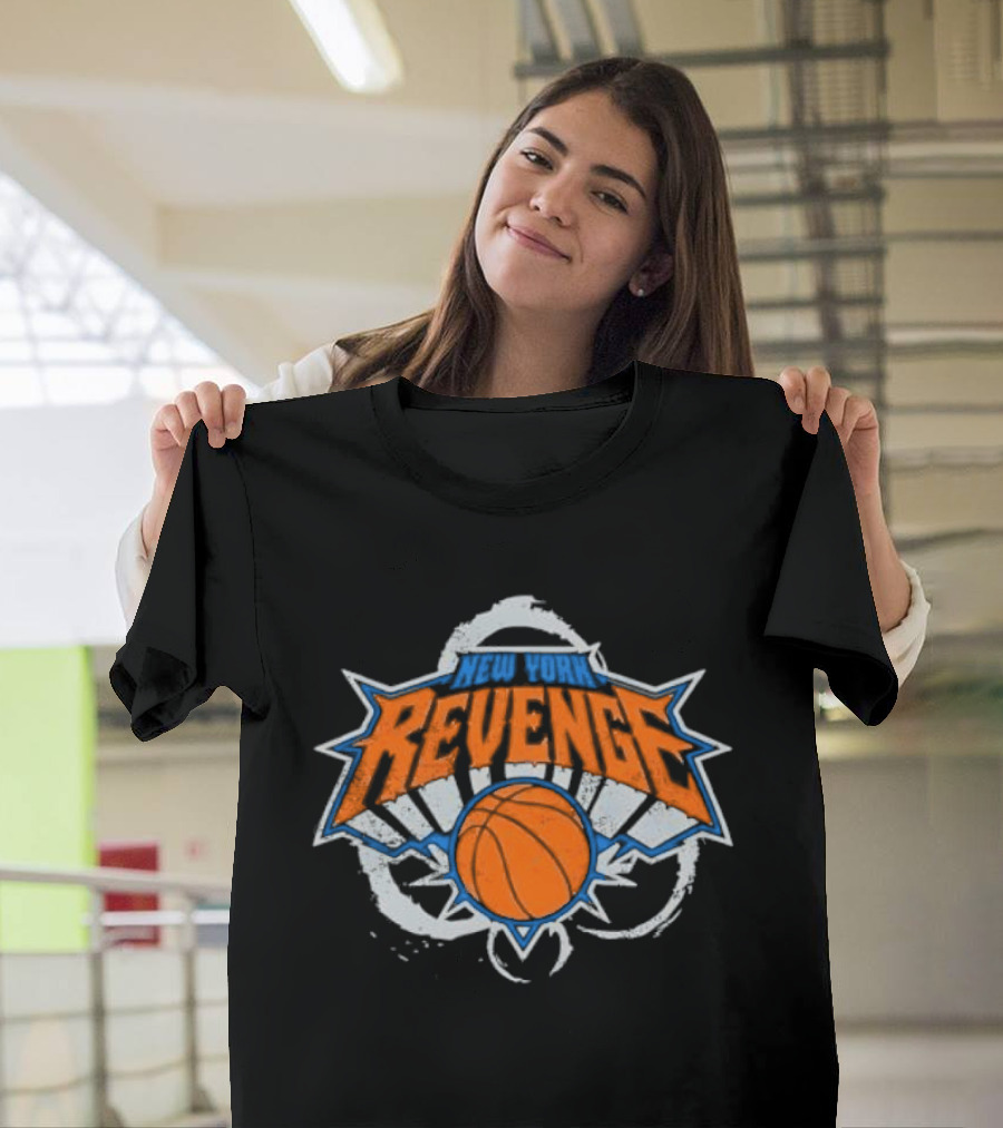 New York Knicks Patrick Ewing Revenge Basketball T-Shirt
