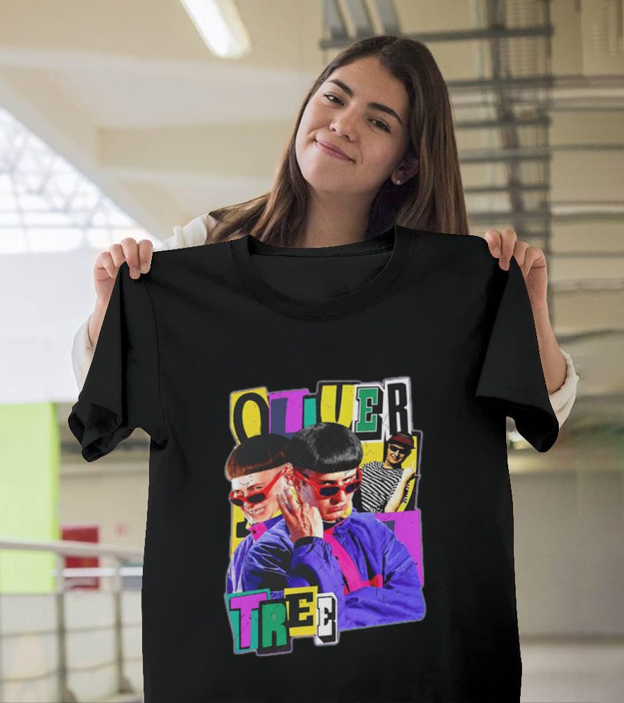 Oliver Tree 1993 2026 Memorial Collage With Retro Sunglasses T-Shirt