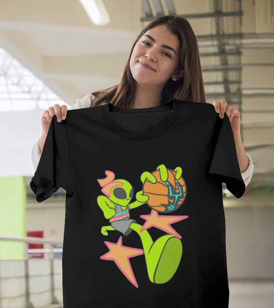 Victor Wembanyama Alien San Antonio Spurs 1 Basketball Star T-Shirt