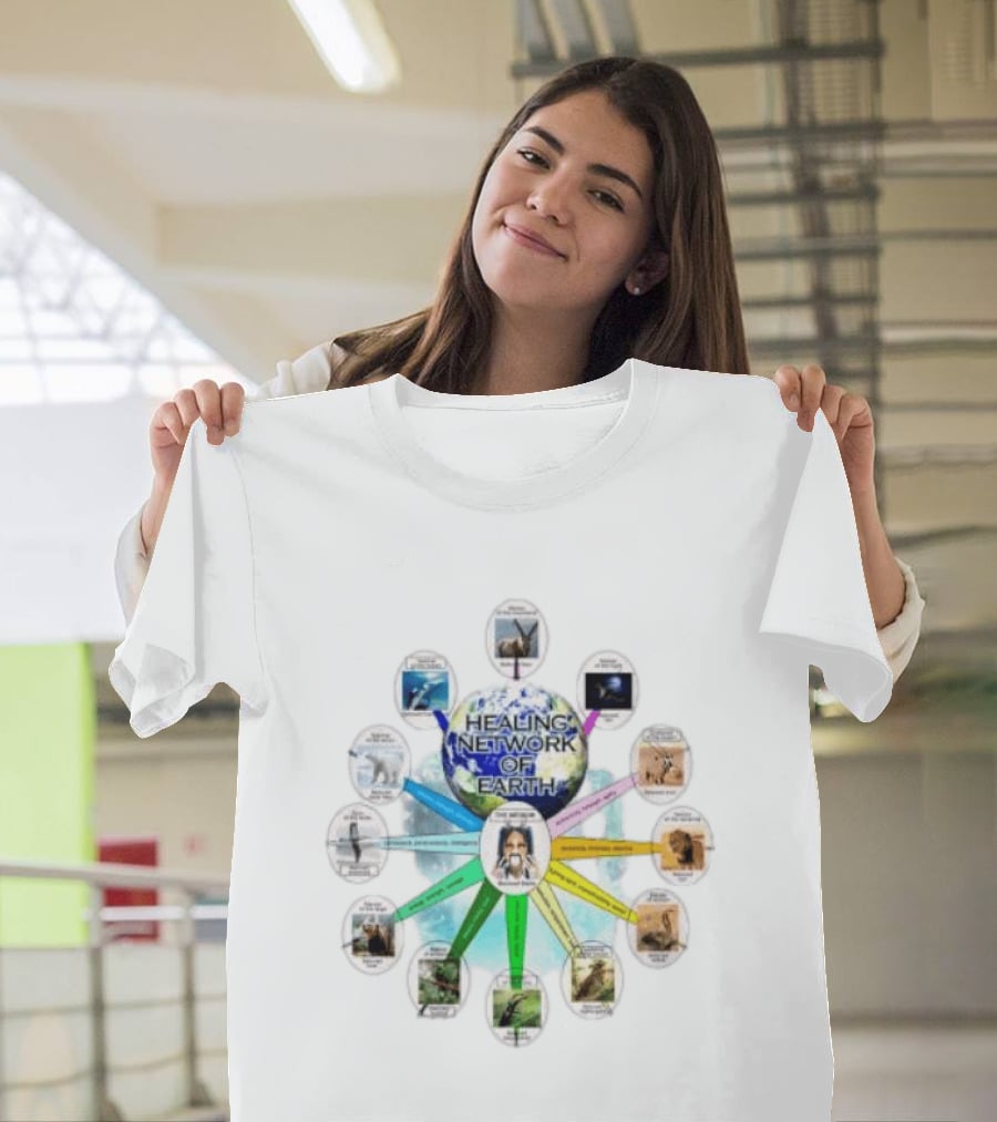 Healing Network Of Earth Spiritual Connections T-Shirt