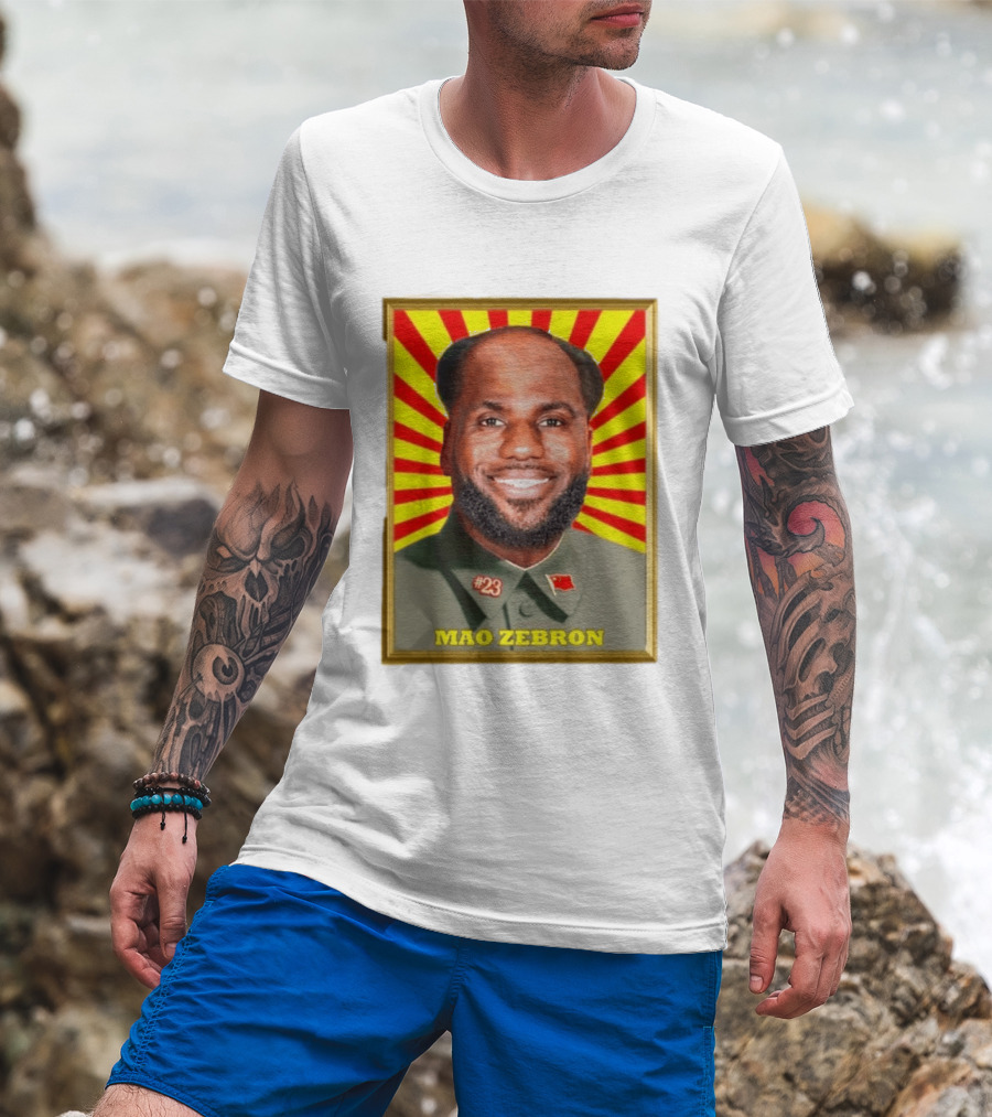 Mao Zebron #23 Lebron James Meme T-Shirt