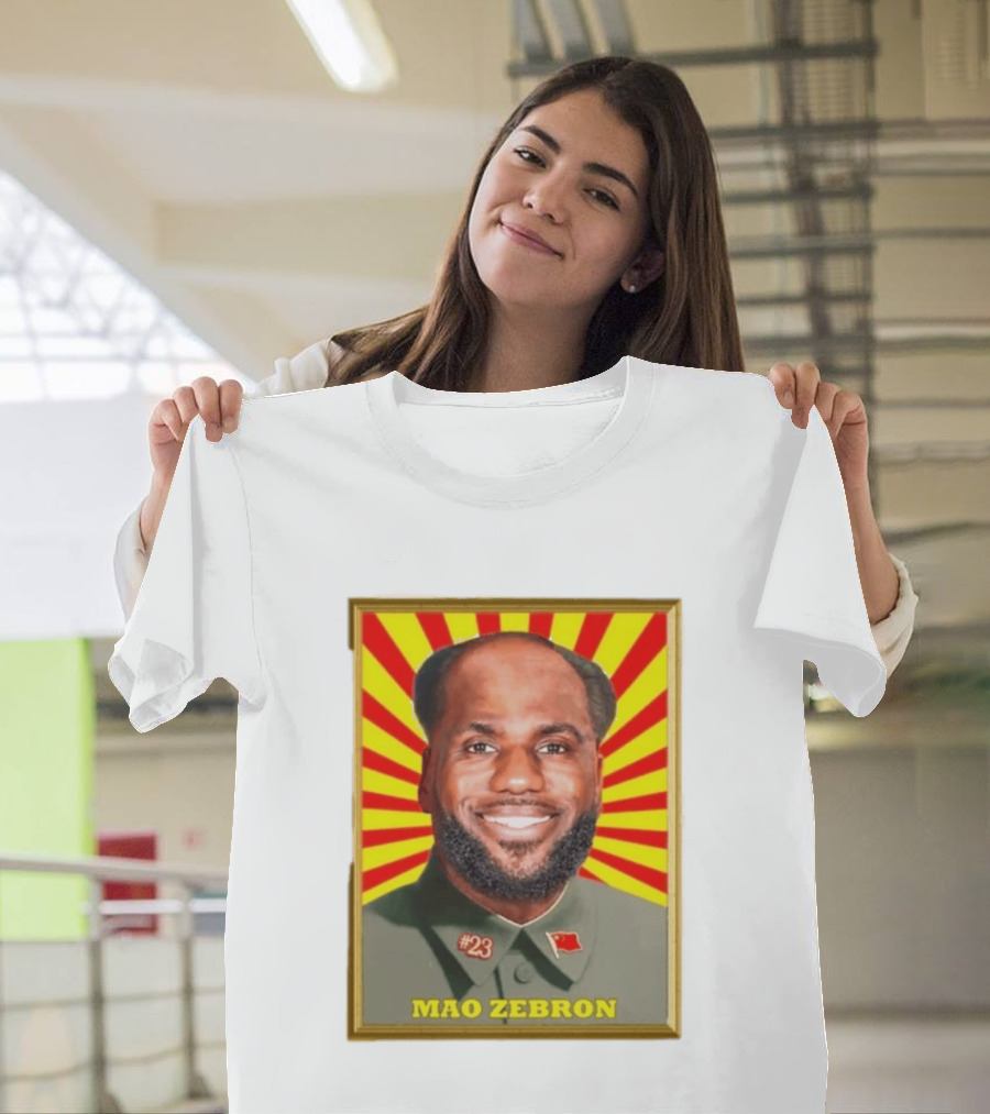 Mao Zebron #23 Lebron James Meme T-Shirt