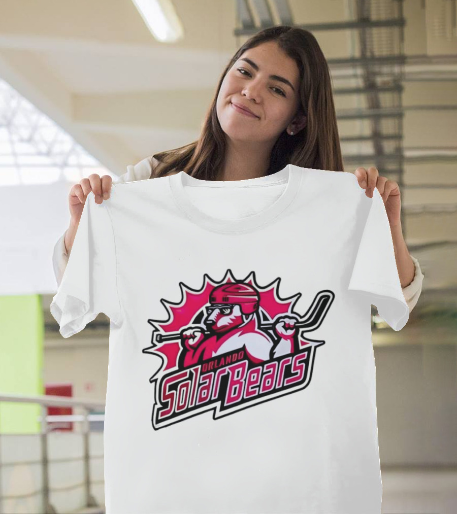 Orlando Solar Bears Pink Whitney Special Edition Hockey T-Shirt