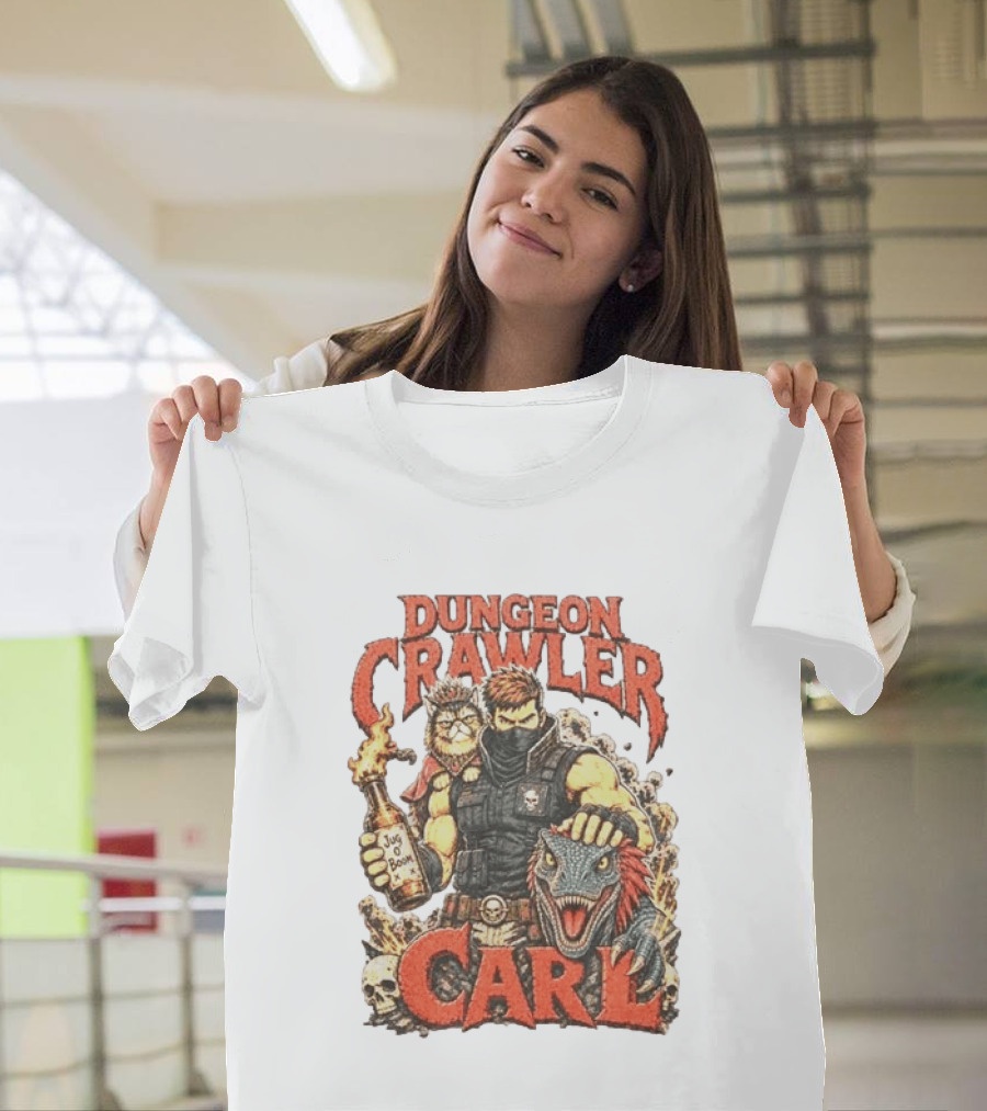 Dungeon Crawler Carl Princess Donut And Mongo You Will Not Break Me T-Shirt