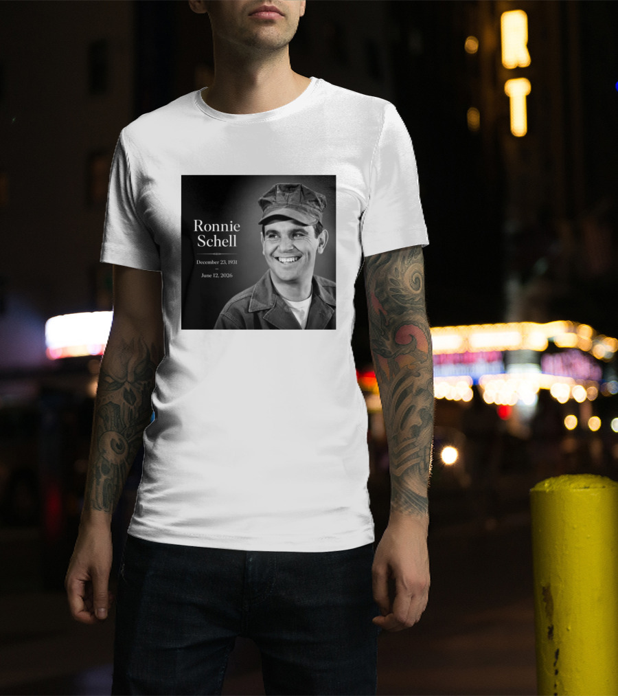 Ronnie Schell December 23 1931 June 12 2026 T-Shirt