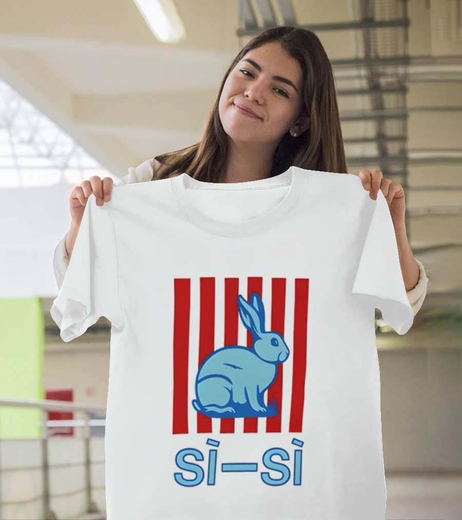Rm Bottega Veneta Sisi Rabbit Stripes Si Si T-Shirt