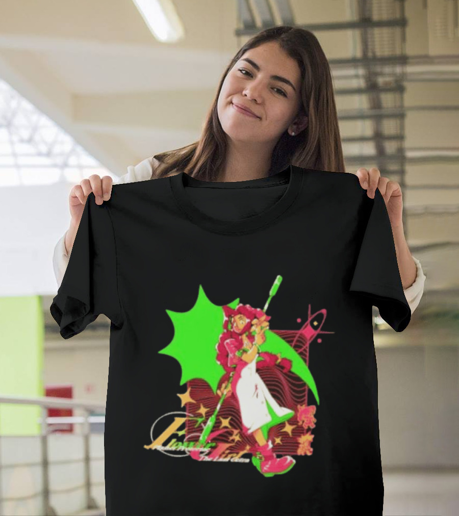 Aerith Gainsborough Final Fantasy VII Flower Girl Planet Protector Last Cetra Fantasy Art Nouveau T-Shirt
