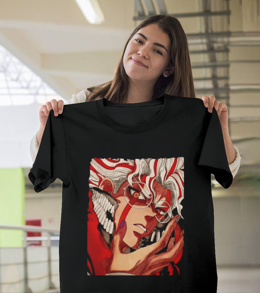 Akaza Kimetsu No Yaiba Upper Rank Three Anime T-Shirt