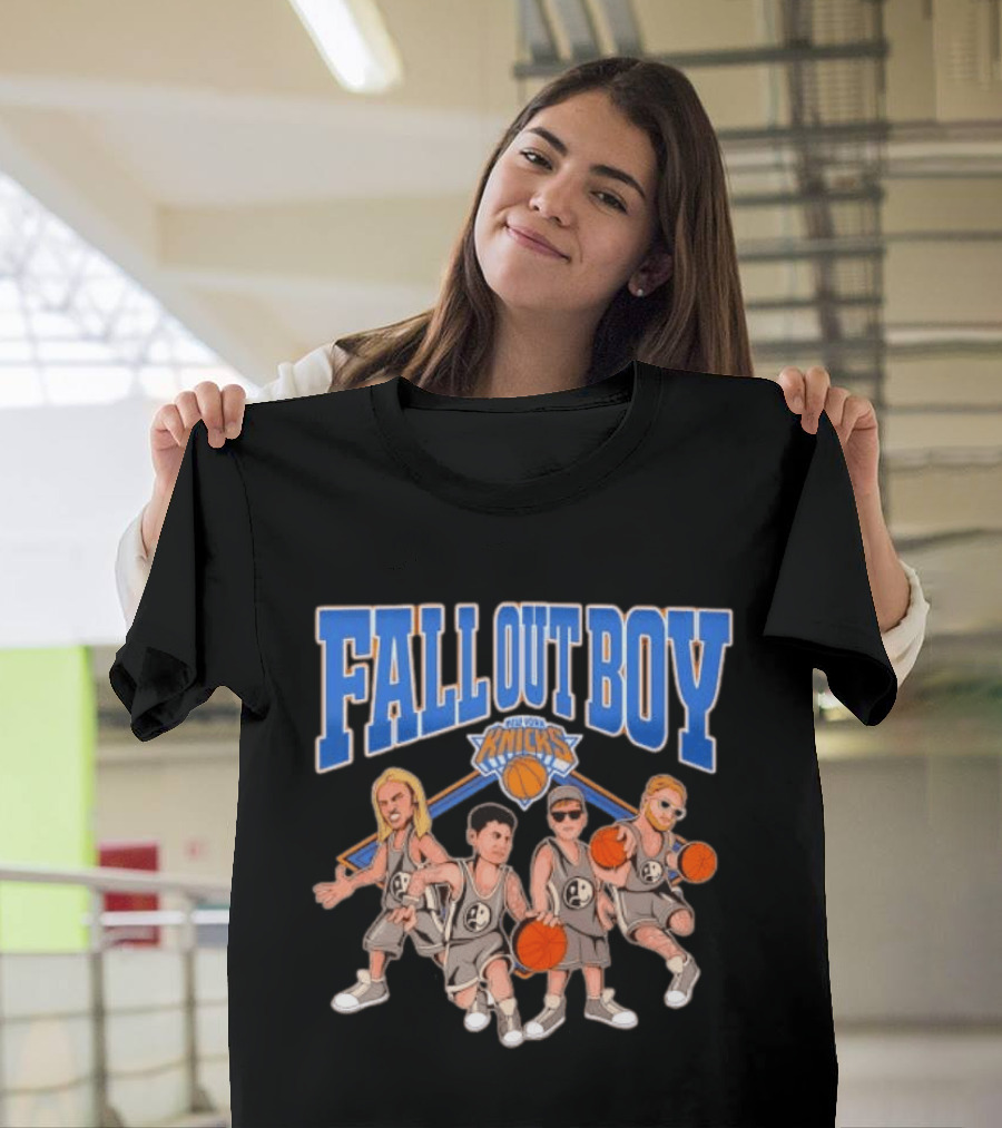 Fall Out Boy New York Knicks So Much For Our Dust Basketball Band Effort T-Shirt