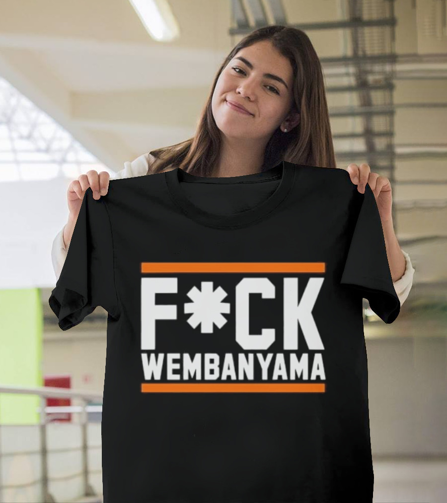Wembanyama New York Knicks F*ck T-Shirt