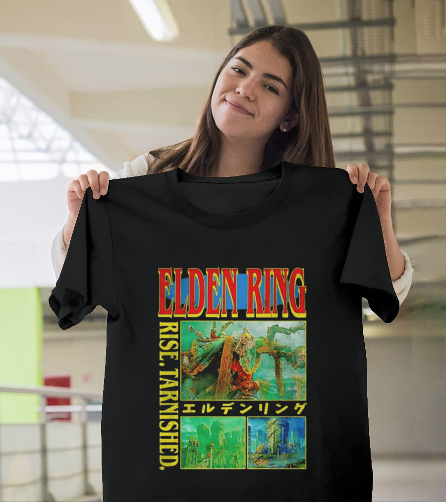 Elden Ring Godrick The Grafted Rise Tarnished Japanese T-Shirt