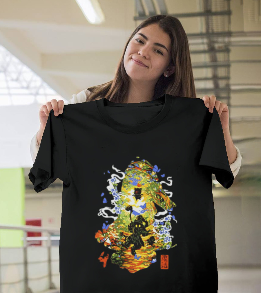 Vivi Ornitier Fantasy Character Artistic Butterfly Forest T-Shirt