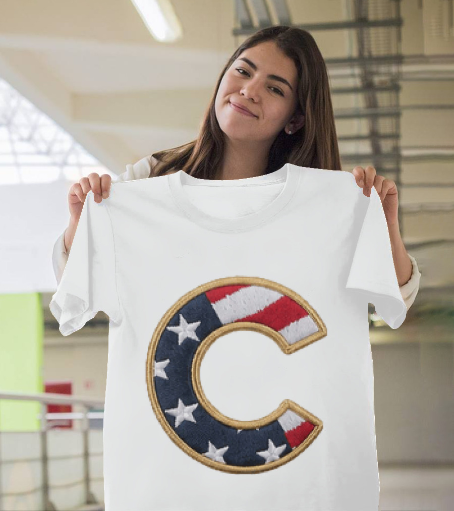2026 Cubs Patriotic Independence Day Hats Stars And Stripes T-Shirt