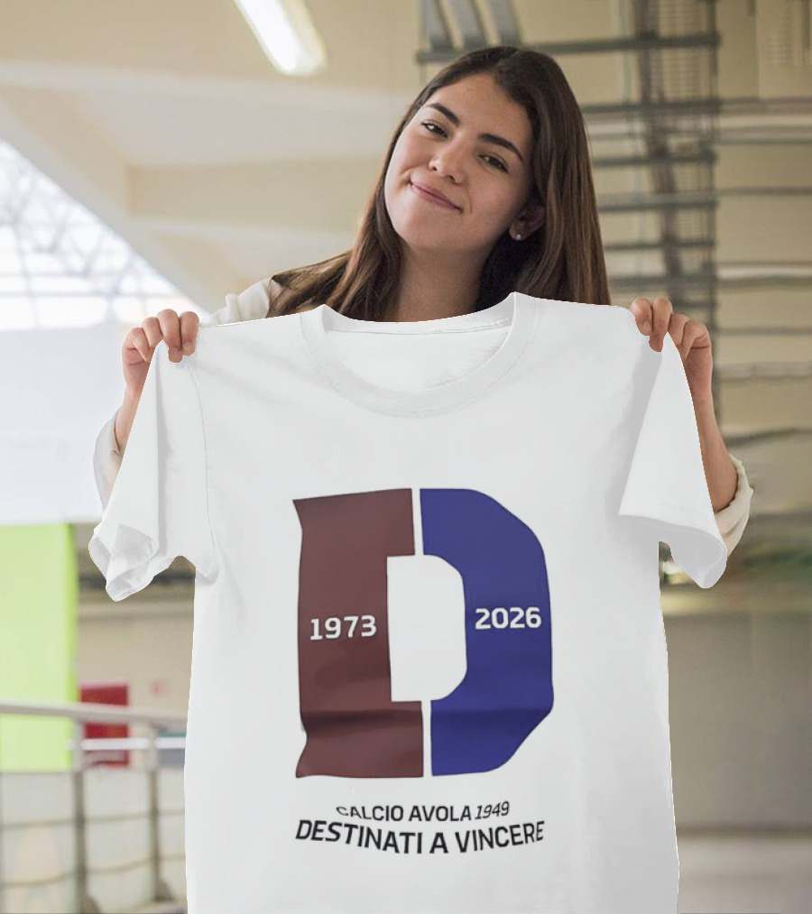 Calcio Avola 1949 Destinati A Vincere 1973 2026 T-Shirt