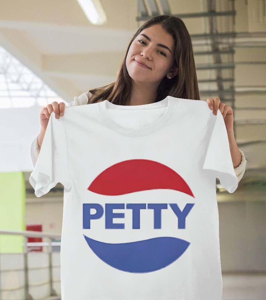 PETTY Pepsi Parody Red Blue T-Shirt
