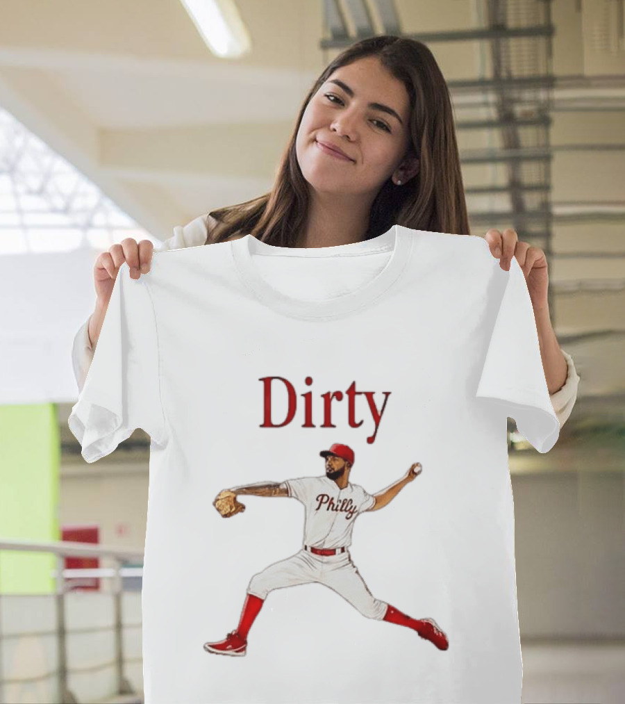 Jose Alvarado Phillies Dirty MLB Pitcher T-Shirt