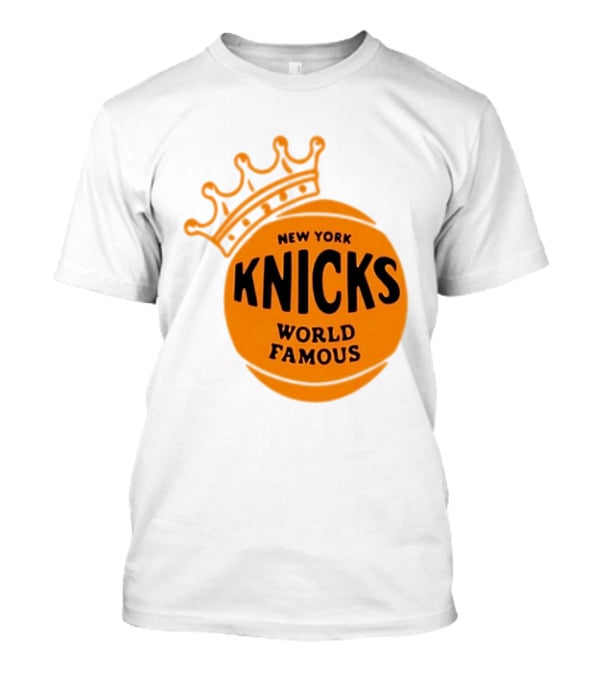 New York Knicks NBA Basketball World Famous Crown T-Shirt