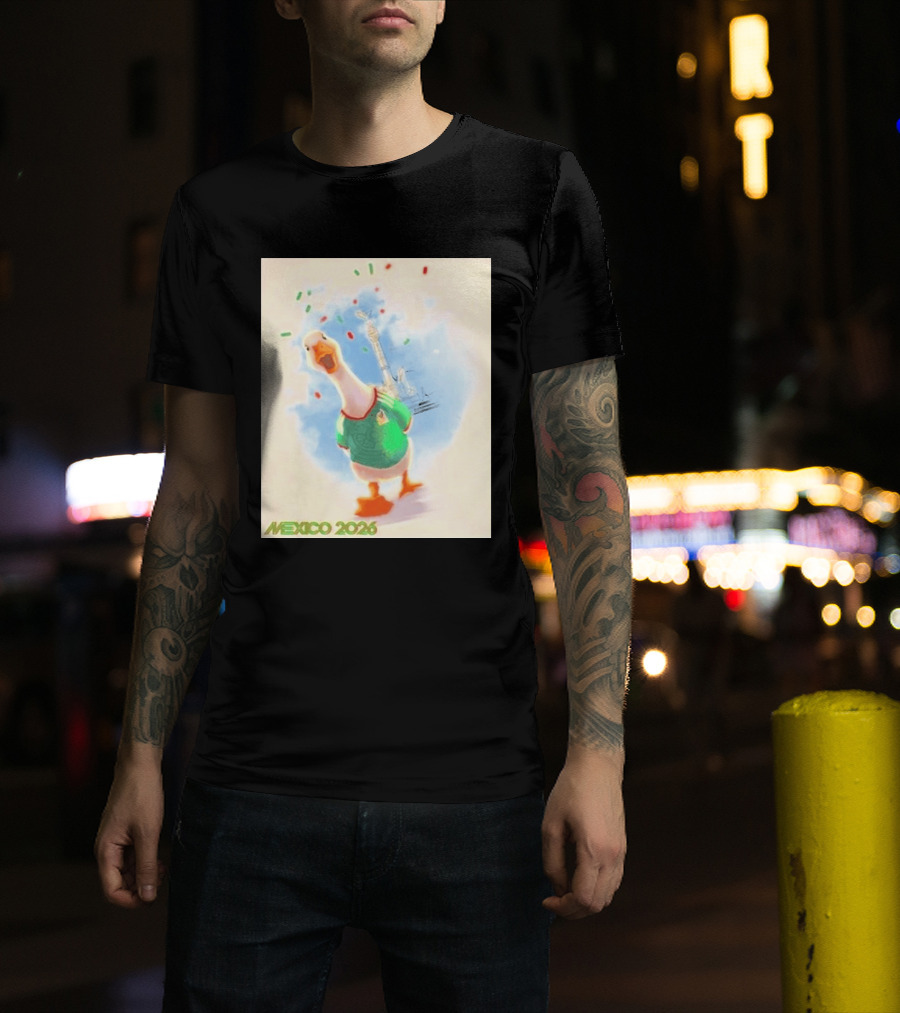 Goose Mexico Soccer Celebration 2026 T-Shirt