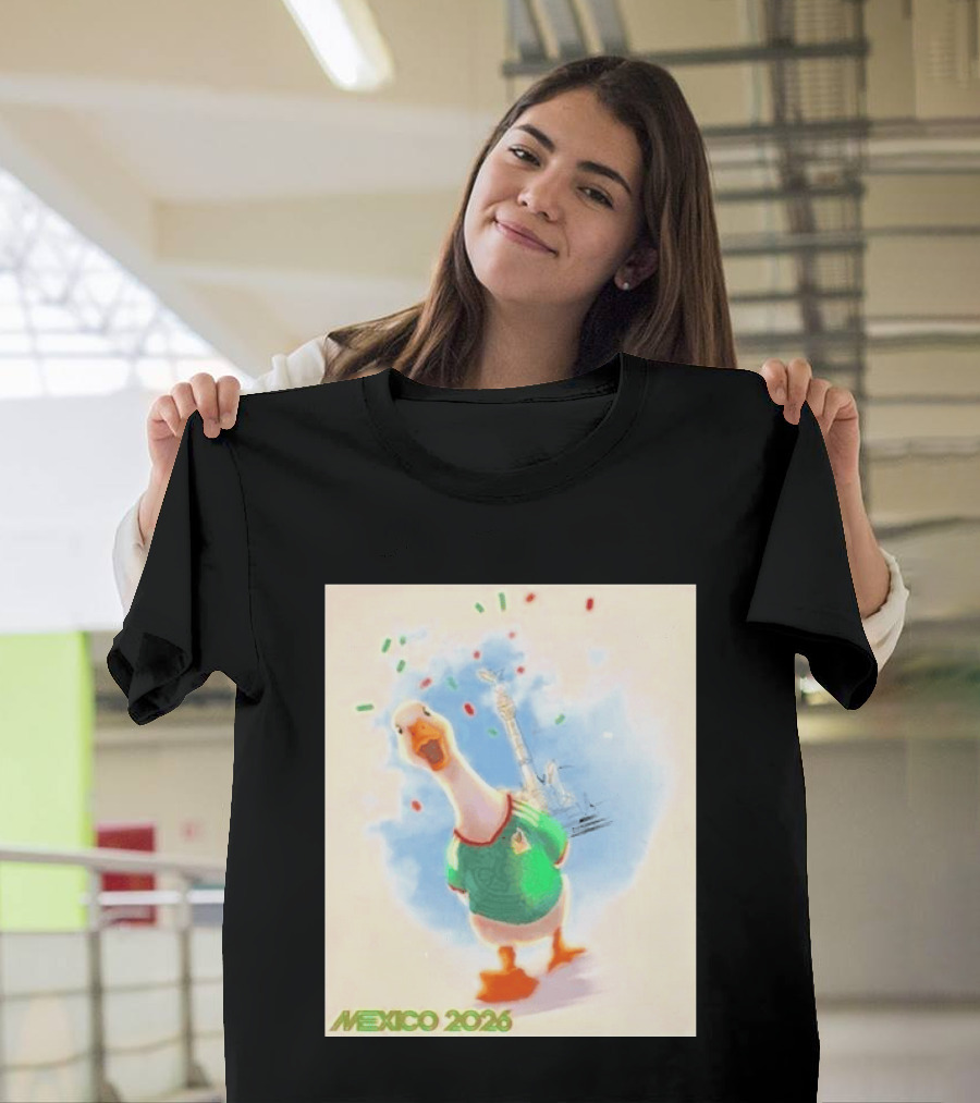Goose Mexico Soccer Celebration 2026 T-Shirt