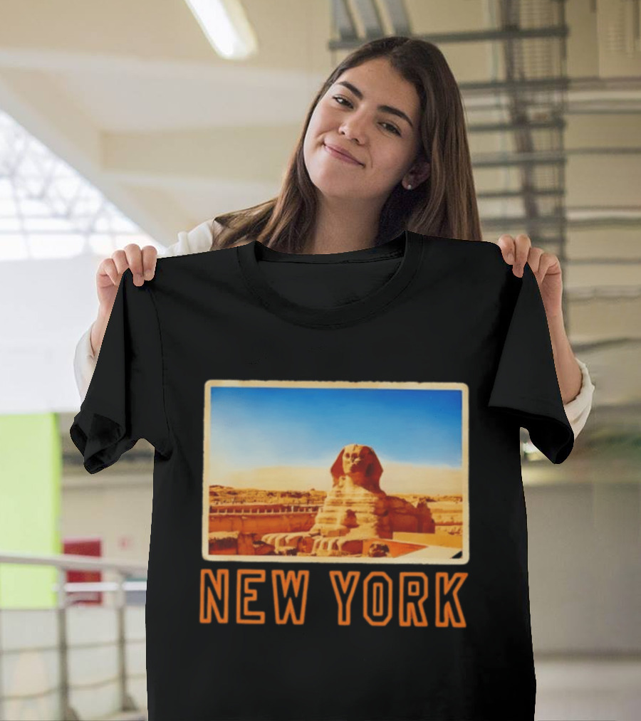 New York Humor Great Sphinx Of Giza Egypt Landmark T-Shirt