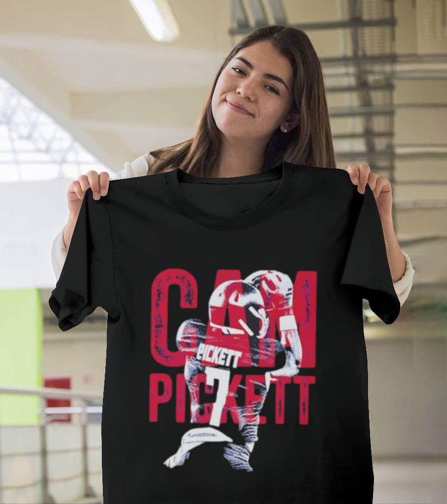 Kenny Pickett Pittsburgh Steelers Cam Pickett Number 7 T-Shirt
