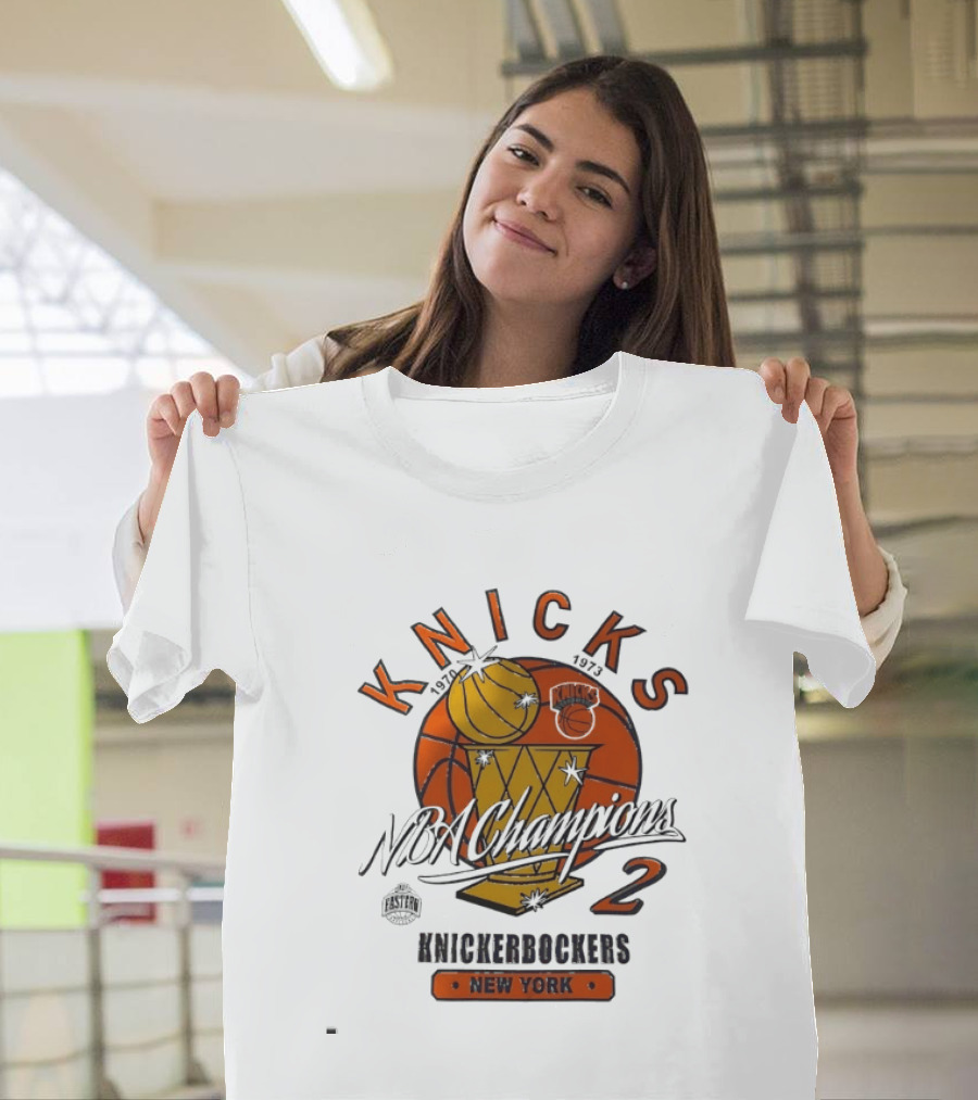 Knicks 1970 1973 NBA Champions Knickerbockers New York T-Shirt