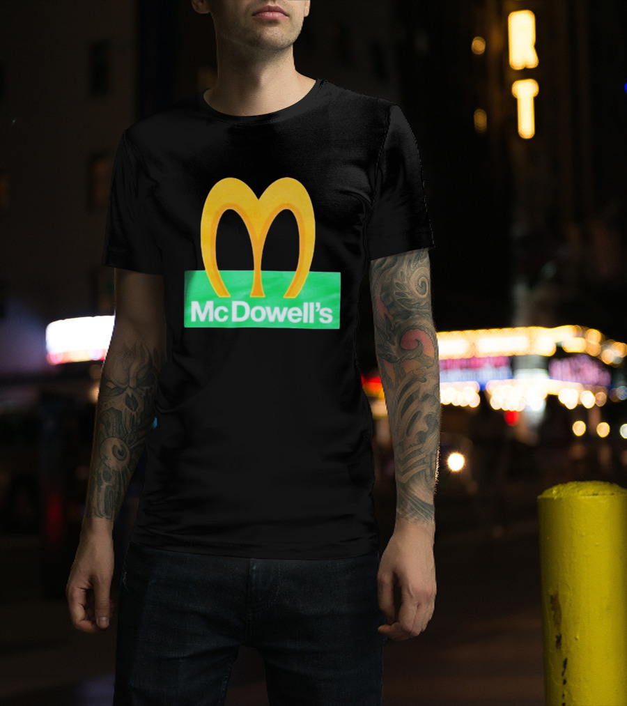 McDowell's Home Of The Big Mick Queens NYC Iconic Comedy Reference T-Shirt