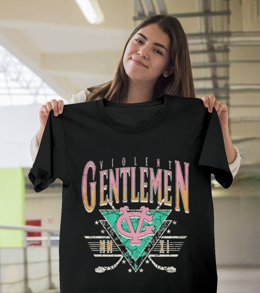 Violent Gentlemen MM XI Hockey VC Triangle Sticks T-Shirt