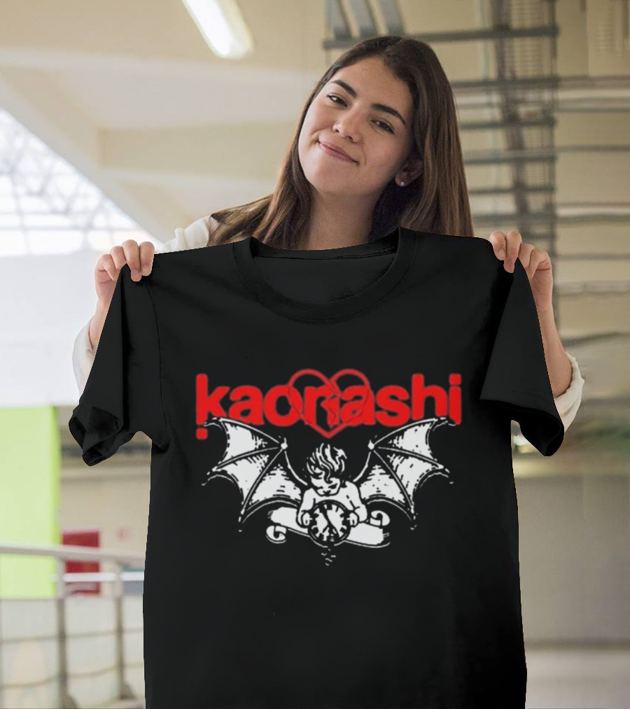Kaonashi Heart Winged Baby T-Shirt