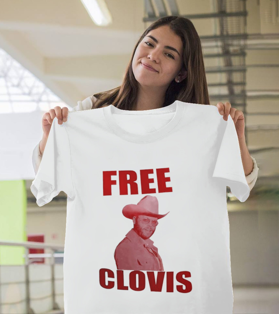 Charley Crockett Free Clovis Cowboy Style Texas Country Music T-Shirt