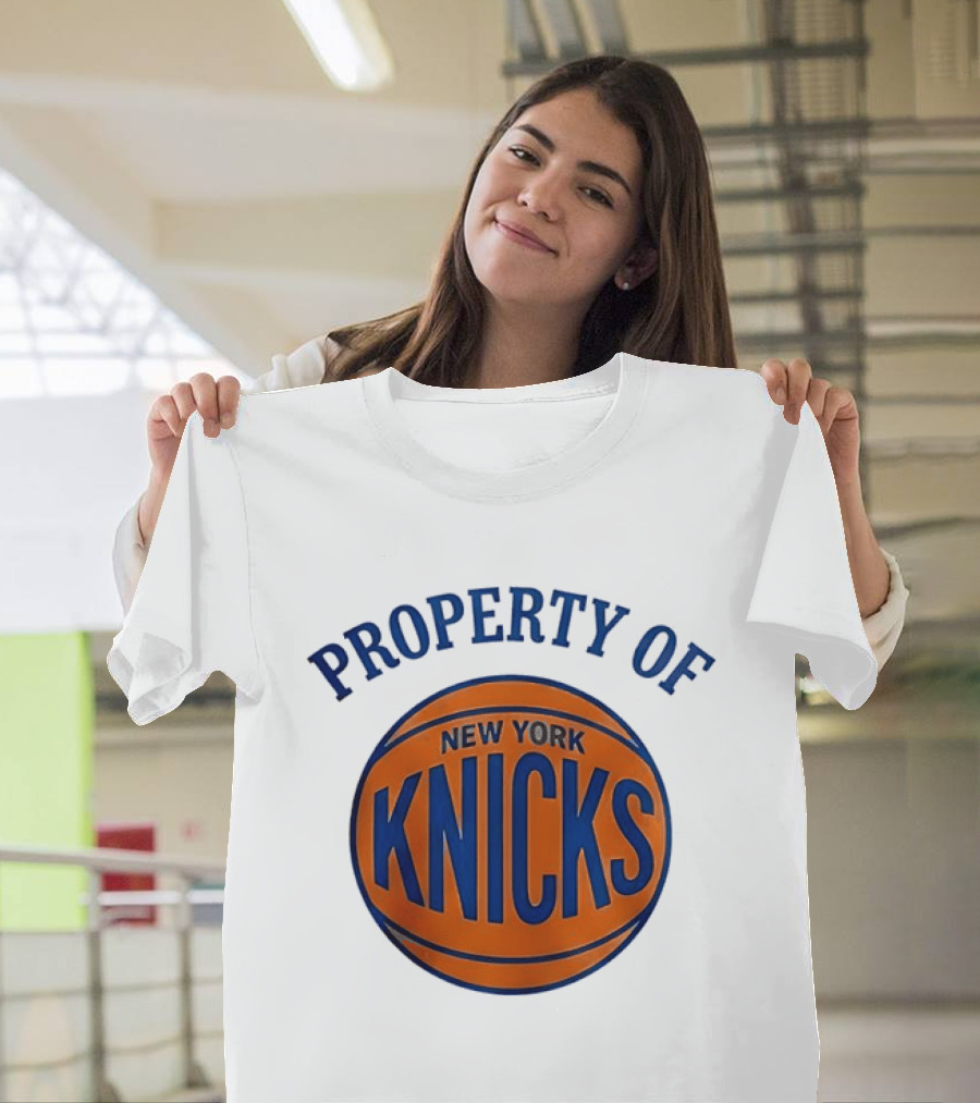 Property Of New York Knicks Basketball T-Shirt