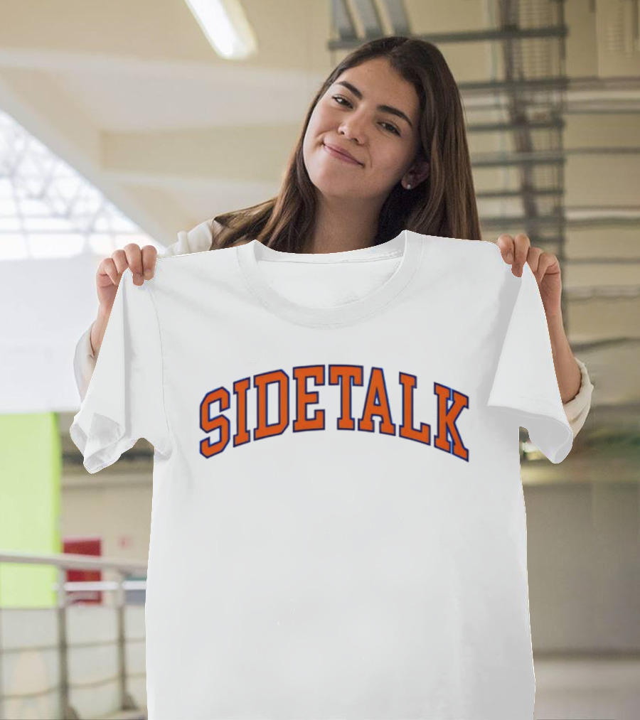 Sidetalk New York Knicks Basketball Fan Merchandise T-Shirt