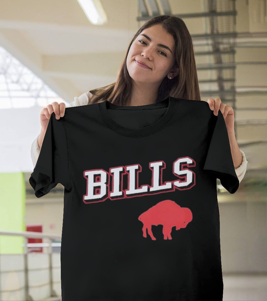 Buffalo Bills Black Training Camp Red Buffalo Bills T-Shirt