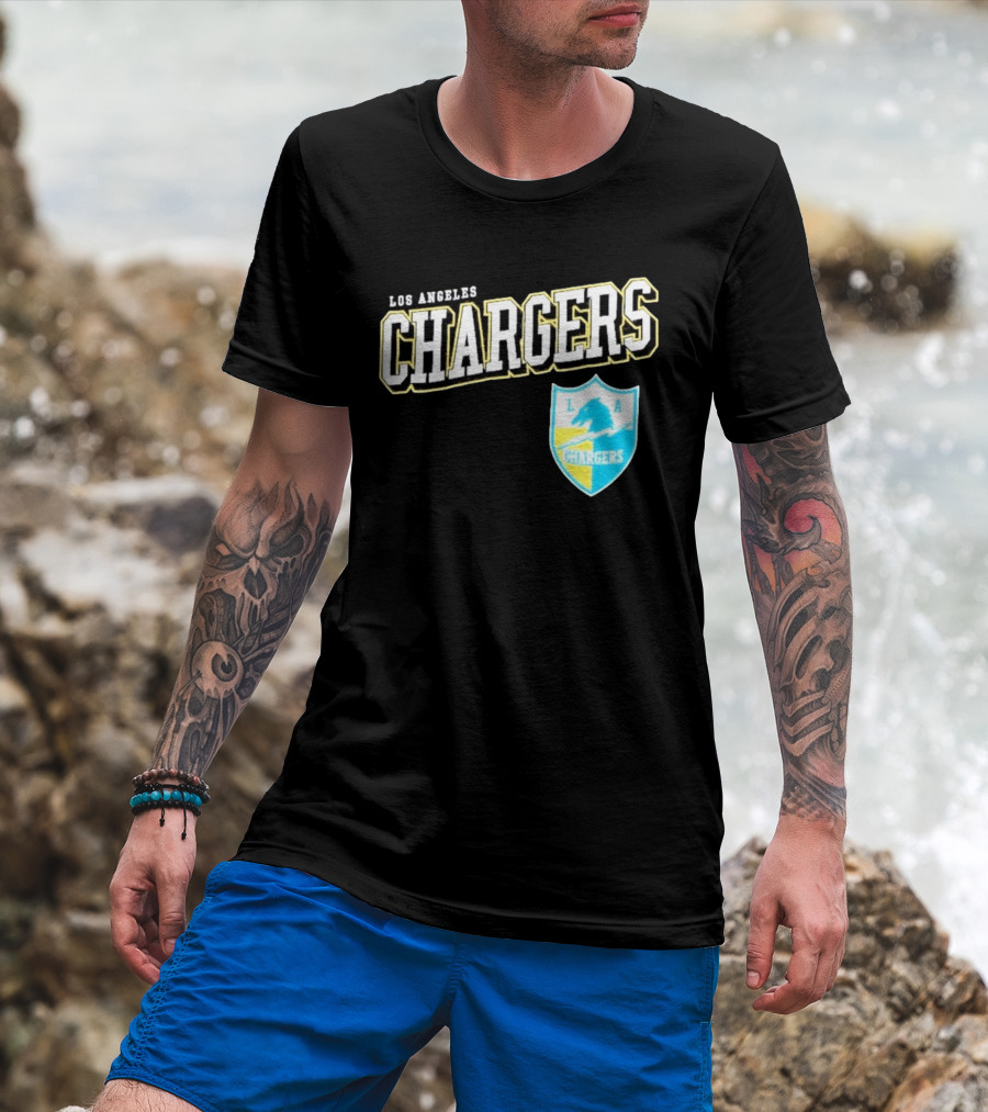 Los Angeles Chargers Training Camp Black Edition T-Shirt