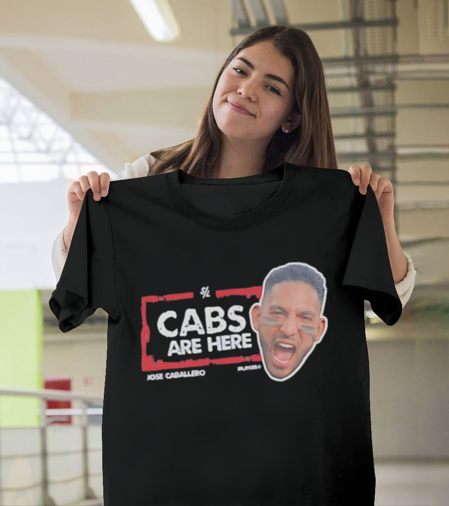 Cabs Are Here Jose Caballero Tampa Bay Rays T-Shirt