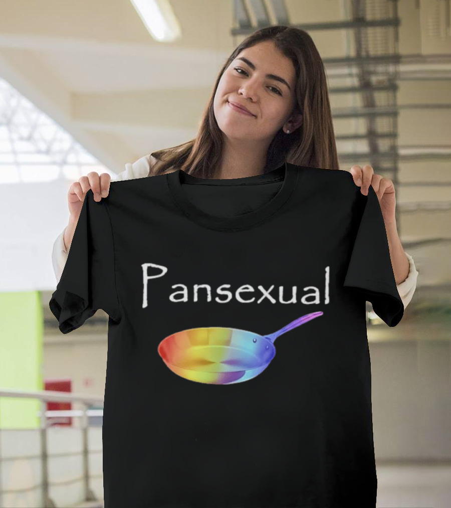 Pansexual Pan Rainbow Pride LGBTQIA Equality Colorful Identity Fun T-Shirt