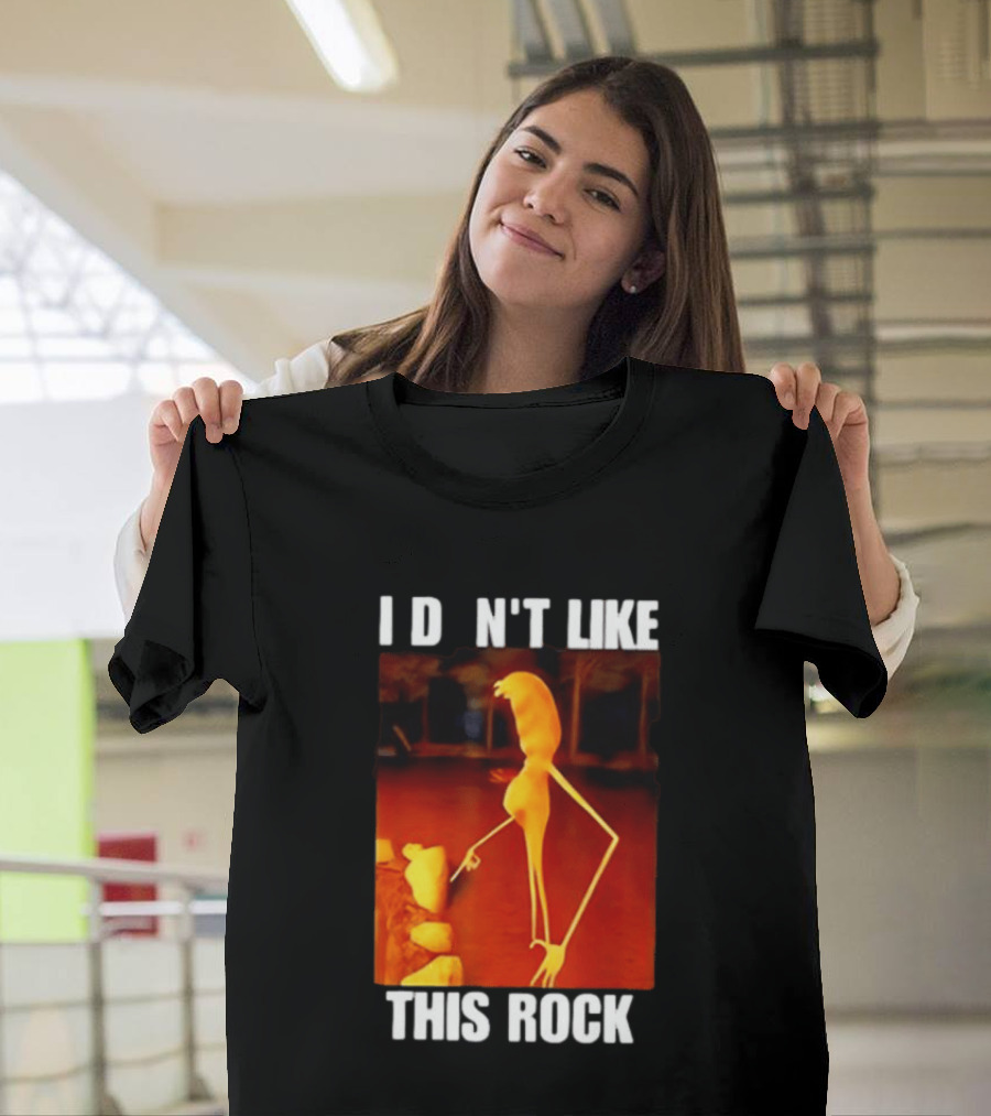 Salad Fingers I Don't Like This Rock Surreal Horror Meme T-Shirt